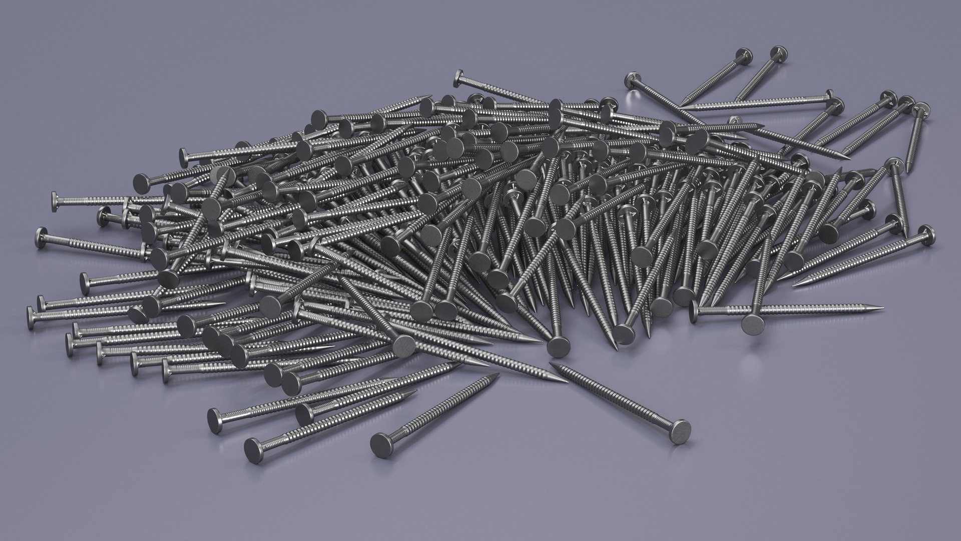 3D Annular Ring Nails - TurboSquid 2057940