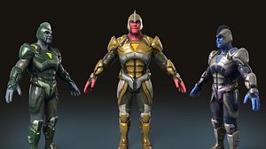 3D model Superhero 9