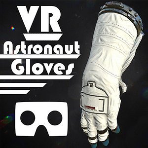 vr hands astronaut 3D model