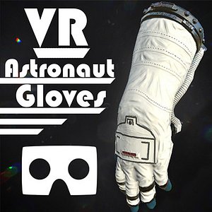 Astronaut VR Hands Animated Optimized
