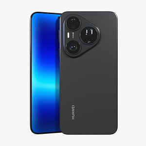 Huawei Pura 90s Pro Mulberry Black 3D model