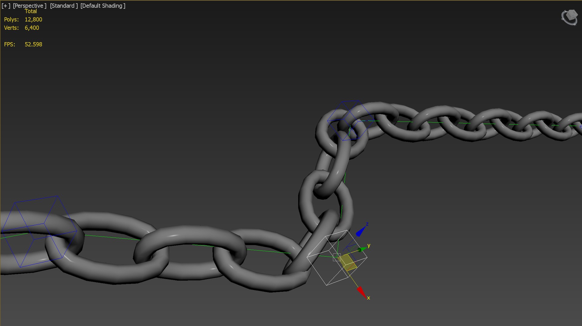 Simple Rigged Chain 3D - TurboSquid 1188296