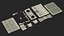 Disassembled Components MacBook Pro 14 M2 3D model