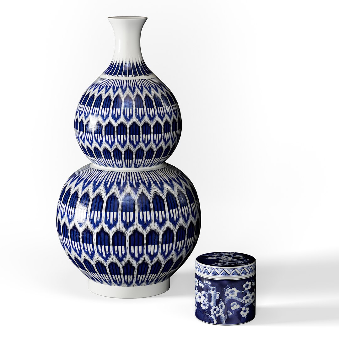 Vases Set 07 3D Model - TurboSquid 2533943