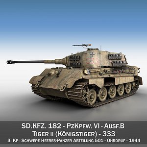 panzerkampfwagen vi - ausf 3ds
