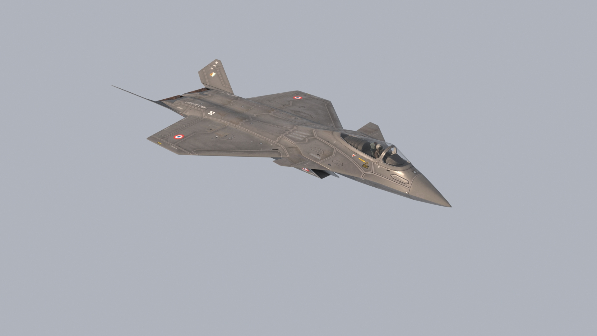 3D Rafale 2 Stealth Model - TurboSquid 2075399