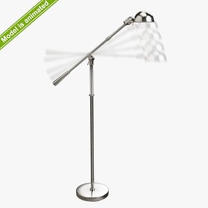 Boom Arm Pharmacy Floor Lamp
