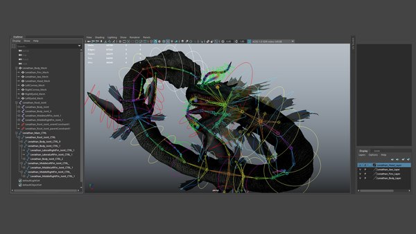 modelo 3d Criatura Leviatán - TurboSquid 1975190