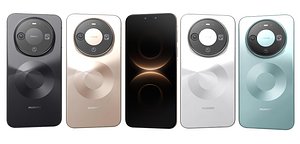 3D model HUAWEI Mate 80 Pro All Colors