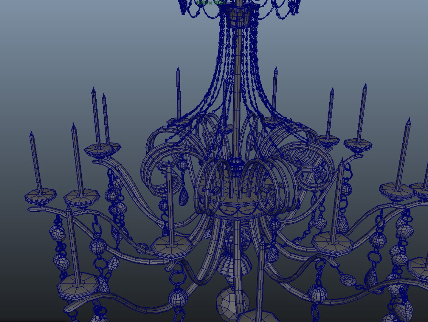 Chandelier 3d Model