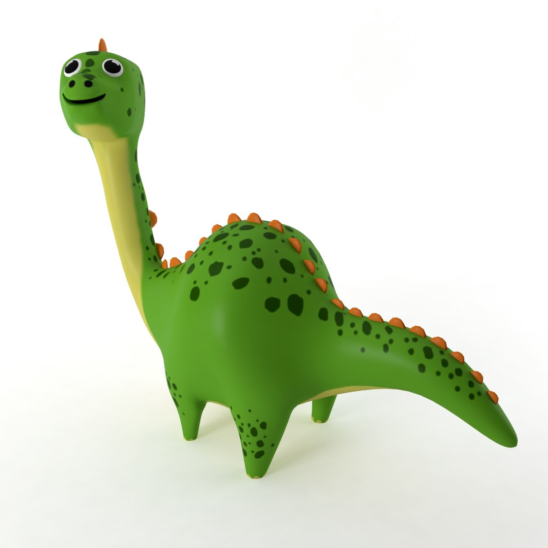 inflatable dinosaur 3d max