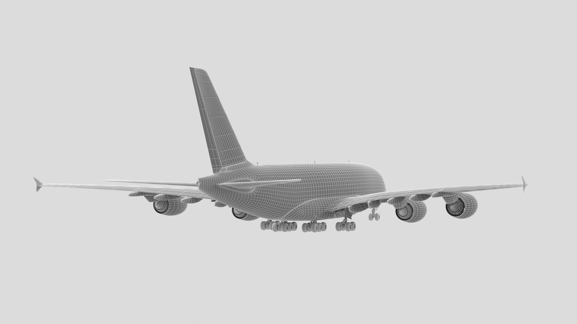 Airbus A380 - 4K 3D Model - TurboSquid 2240152