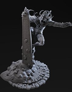 3D model Demon High 3d Printable model
