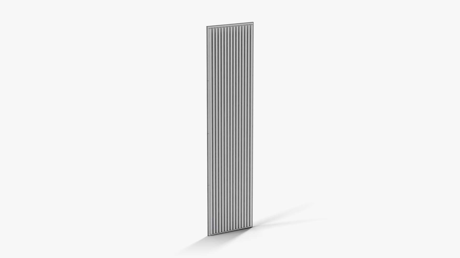 Tall Slat Acoustic Wall Panel with Felt Backing Fifteen Oak Slats - PBR with LODs 3D https://p.turbosquid.com/ts-thumb/SJ/8Oo6Ua/RK/wire/jpg/1792624502/1920x1080/fit_q87/23f6355a58cc8bade19b8cf5d0fb944312f96376/wire.jpg