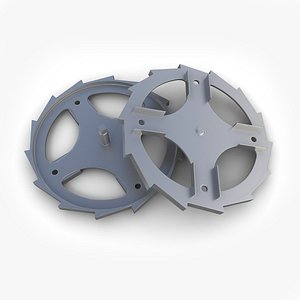 3d steampunk gear 44