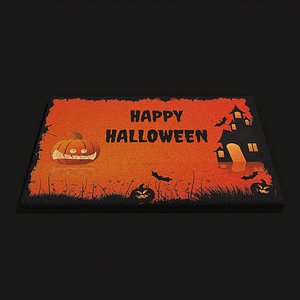 Happy Halloween Decorative Mat 3D