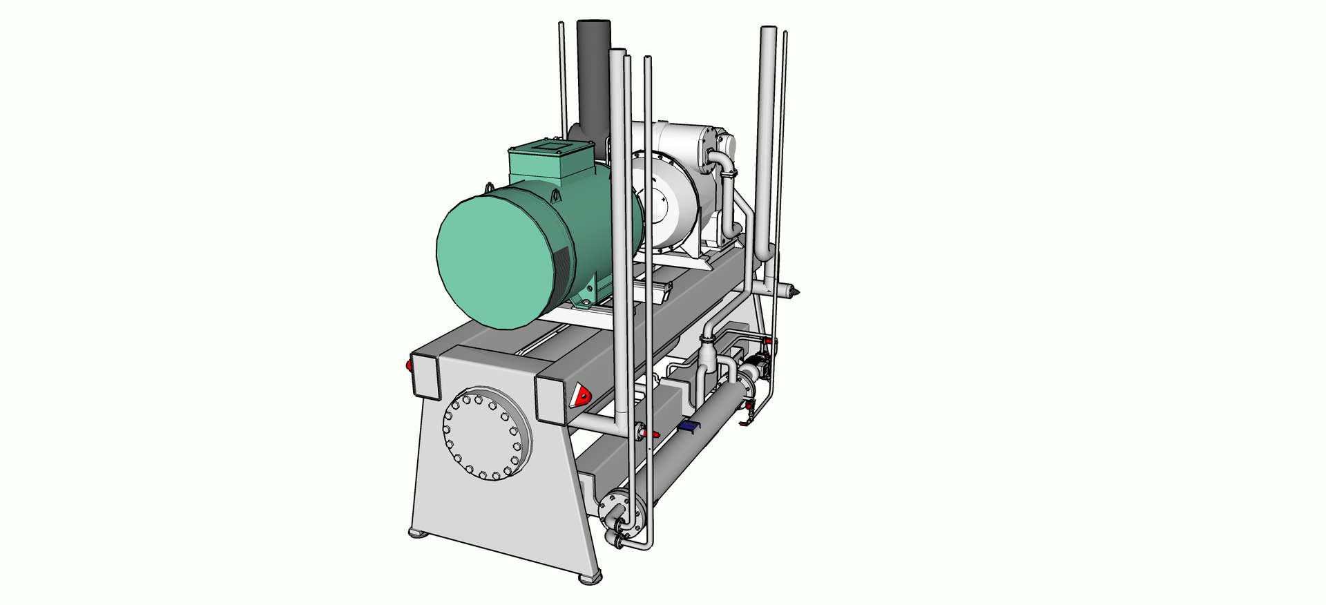 Sabroe unisab ii 3D model - TurboSquid 1274737