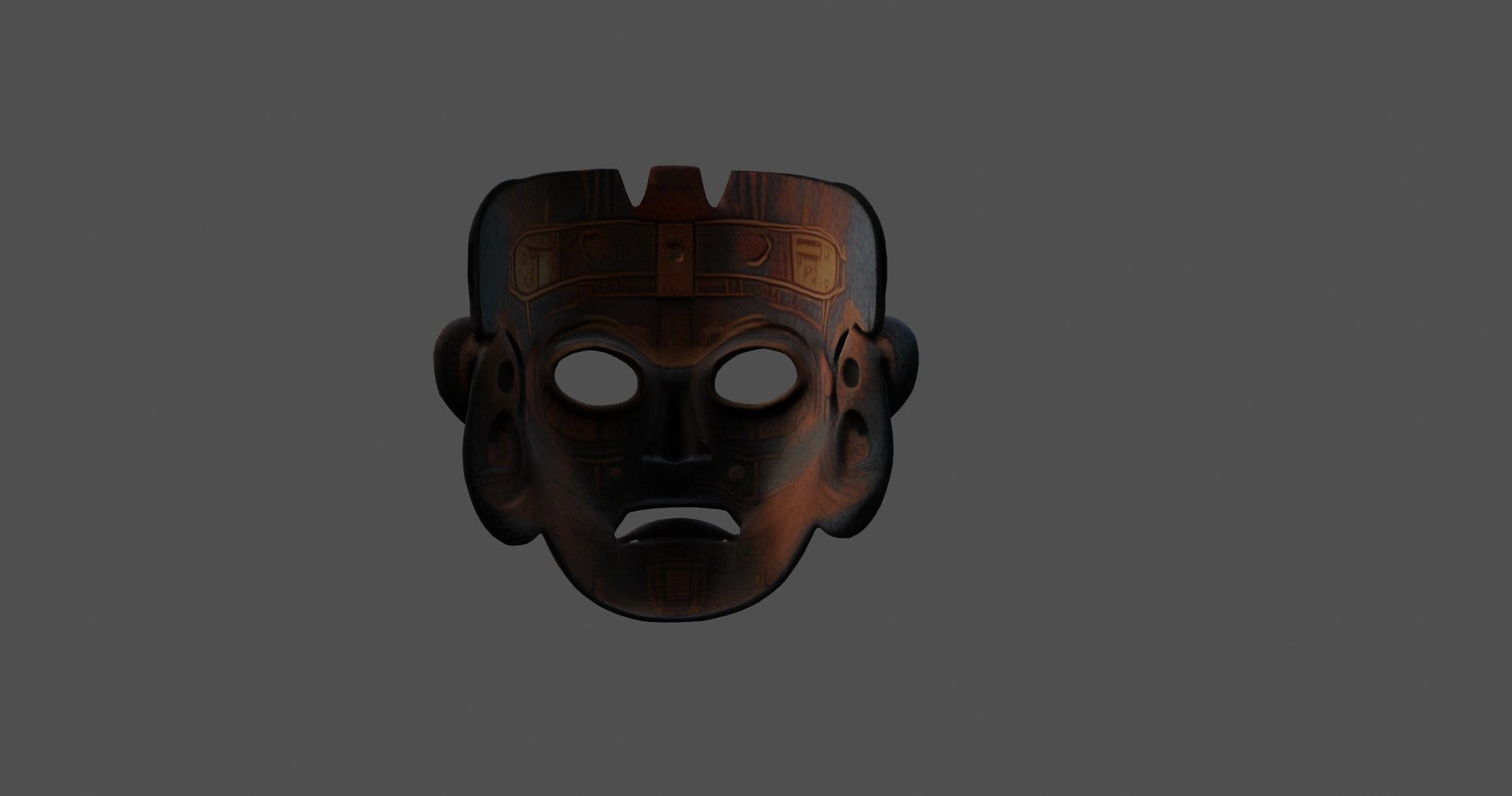 3D Ancient Ritual Mask Intricate 3D Model - TurboSquid 2367962