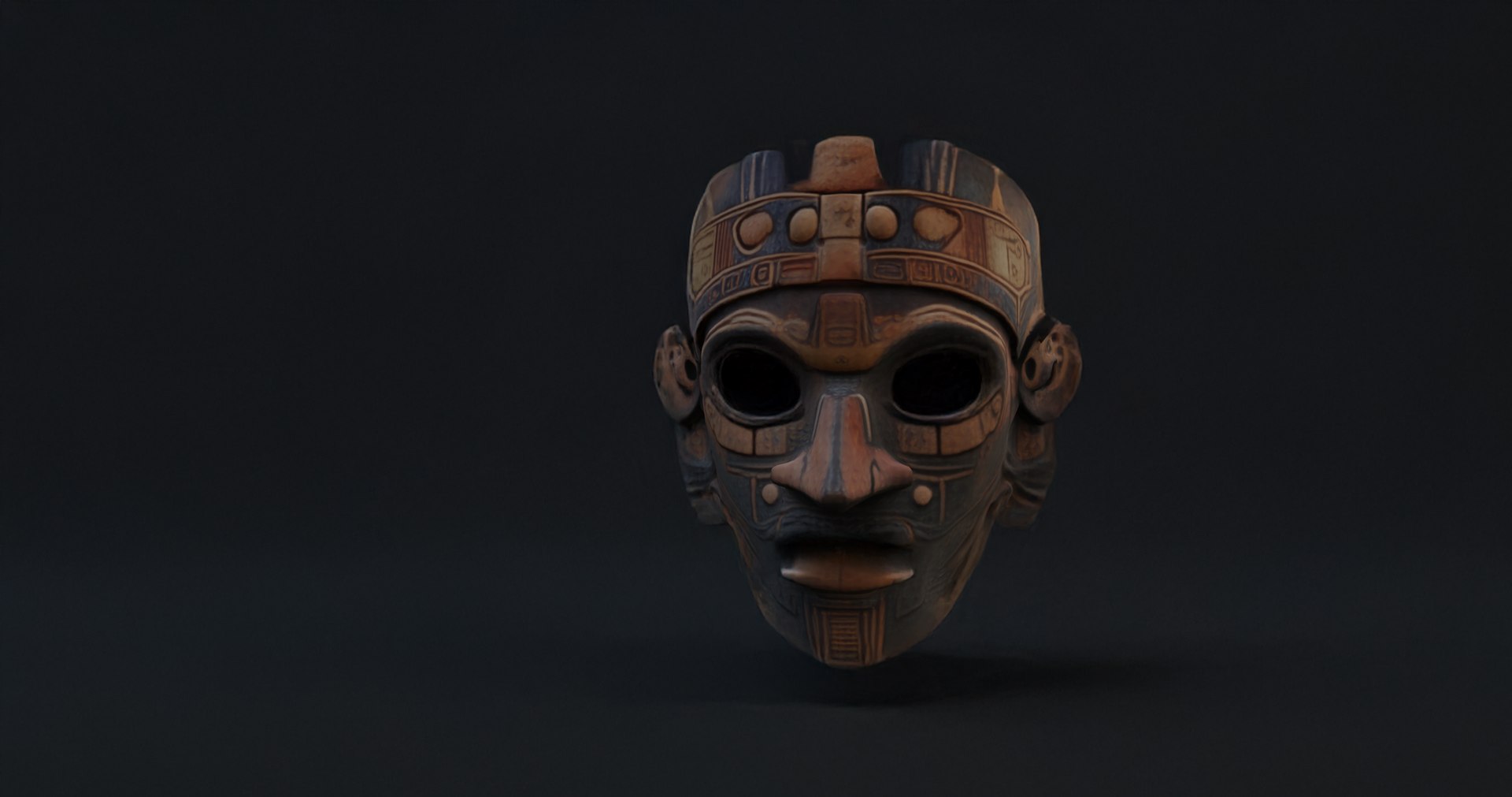 3D Ancient Ritual Mask Intricate 3D Model - TurboSquid 2367962