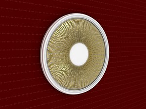 rosette decorative molding 3D