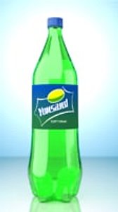 Pet bottle for soft drinks 3D