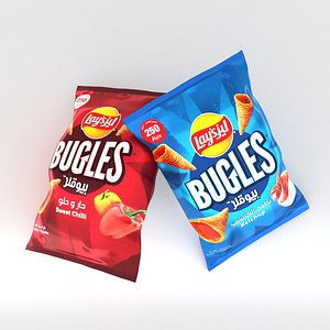 BUGELS chips 3D