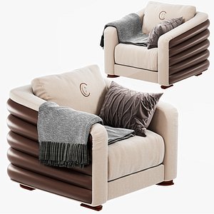 Carpanelli Contemporary 43-2 PO57 DESYO armchair 3D model