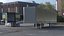 3D Freight Trailer Unit Black