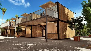 combo k2 prefab modular 3D