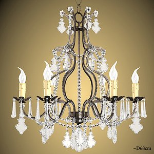 renzo del ventisette classic swarowski chandelier crystal murano glass luxury