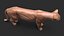 Margay Cat Primary Forms Zbrush Sculpt 3D model
