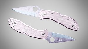 Knife 9 Blossom Pink FT 3D