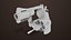Revolver 05 Small Silver Todas as Texturas PBR Unity UE