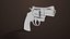 Revolver 05 Small Silver Todas as Texturas PBR Unity UE