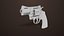 Revolver 05 Small Silver Todas as Texturas PBR Unity UE