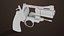 Revolver 05 Small Silver Todas as Texturas PBR Unity UE