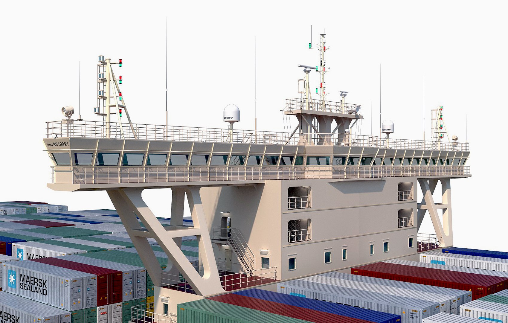 Container Ship General 3D Model - TurboSquid 1547289