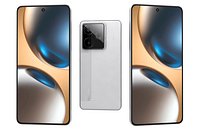 Realme GT7 China Graphene Snow Low Poly