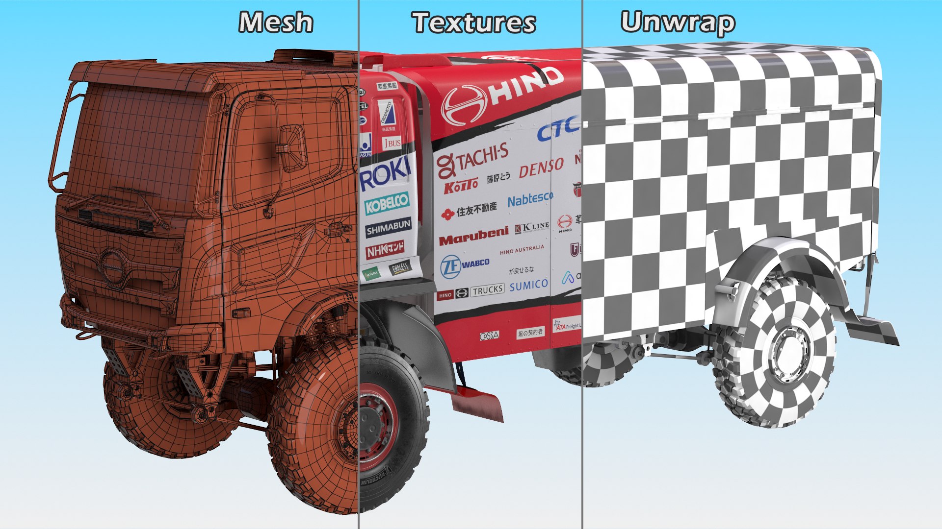 Rally Truck Hino Ranger Lights On Simple Interior 3D model https://p.turbosquid.com/ts-thumb/SJ/sW3Ng4/M8/rallytruckhinorangerlightsonsimpleinteriormb3dmodel023/jpg/1709975494/1920x1080/fit_q87/6fe5571ef509bddece9de4276161d8bbe886492a/rallytruckhinorangerlightsonsimpleinteriormb3dmodel023.jpg