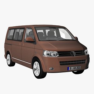 t5 multivan 2012 3d 3ds