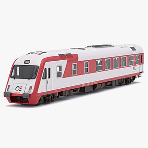 3D AEG DE IC-2000N Locomotive model