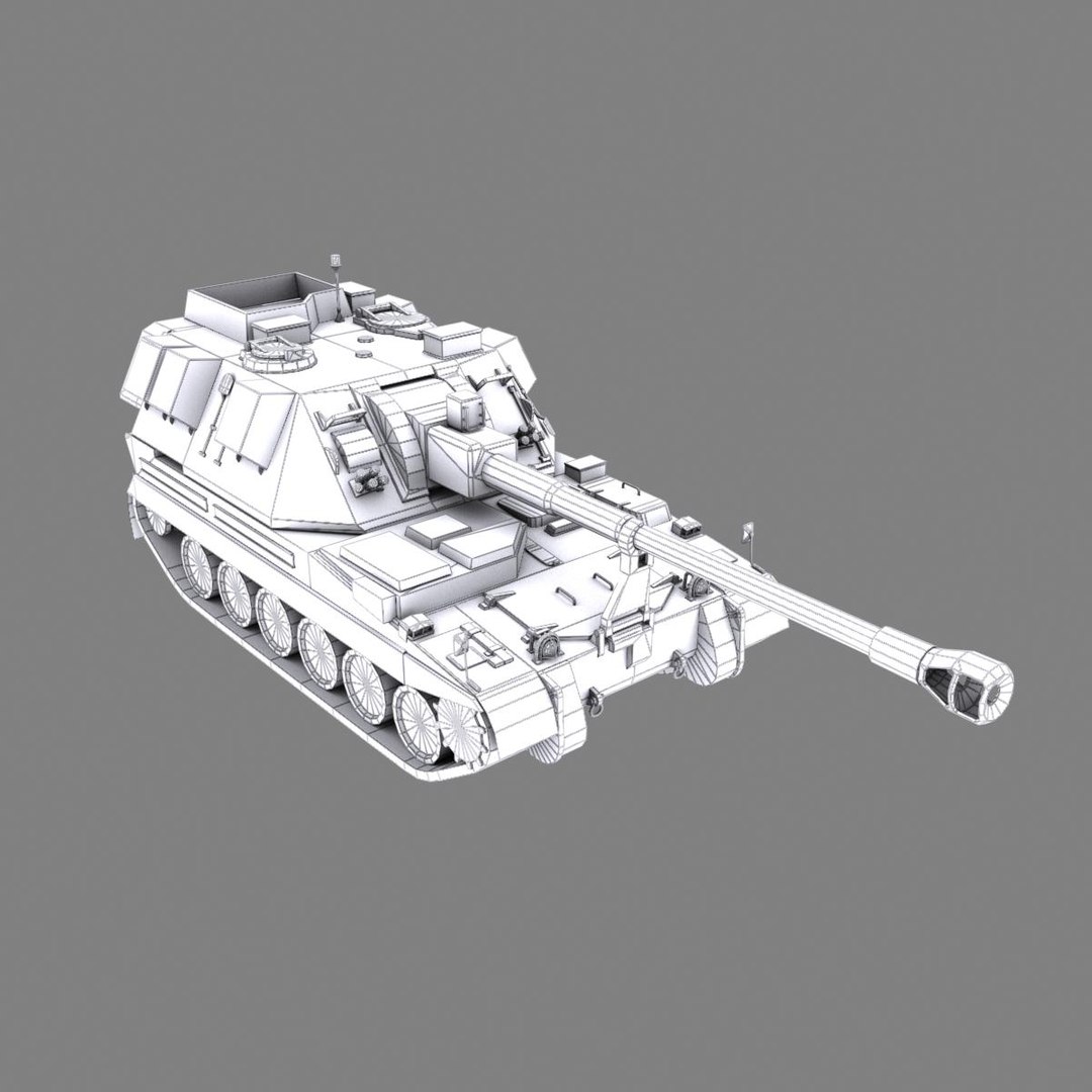 3d as-90 model