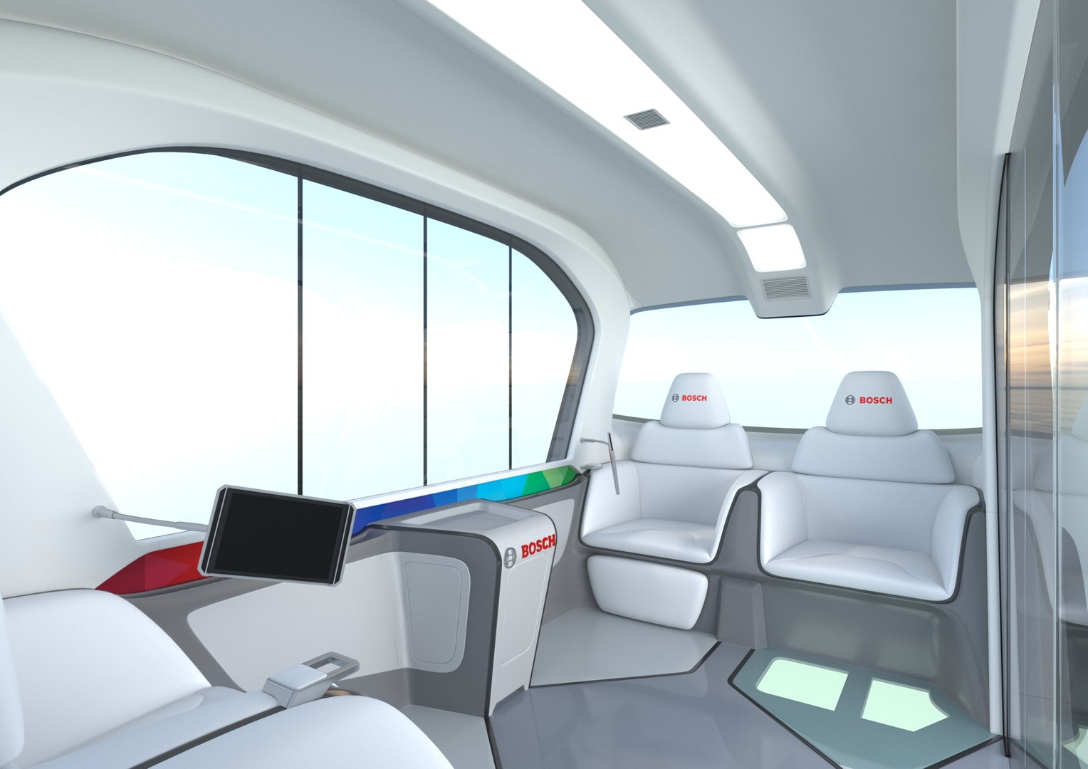 Electric Bosch Iot Shuttle 3D Model - TurboSquid 1507999
