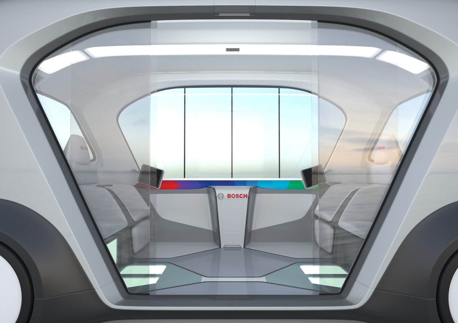 Electric Bosch Iot Shuttle 3D Model - TurboSquid 1507999