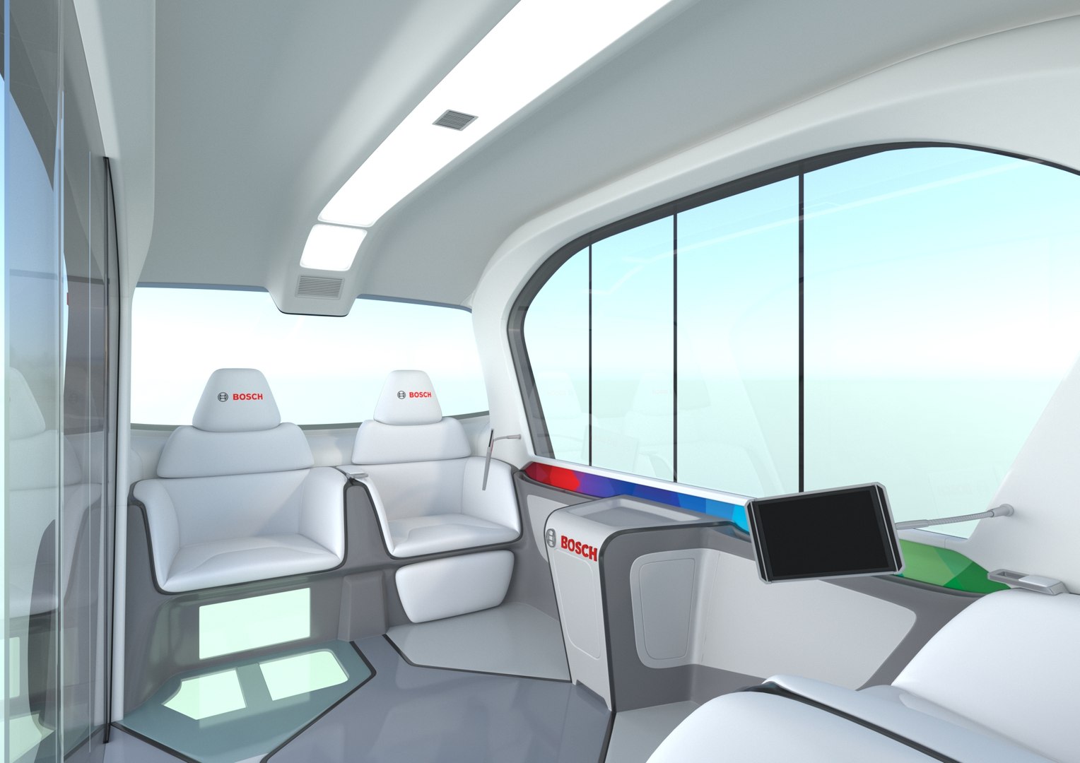 Electric Bosch Iot Shuttle 3D Model - TurboSquid 1507999