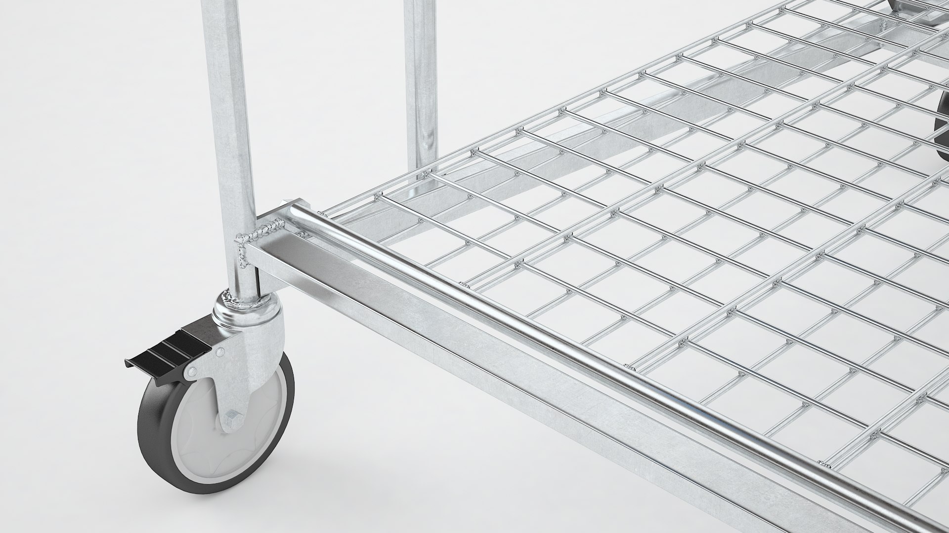 3D Cargo Shopping Trolley 01 - TurboSquid 2064426