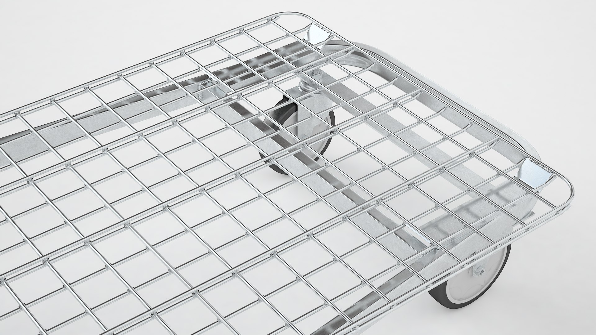 3D Cargo Shopping Trolley 01 - TurboSquid 2064426