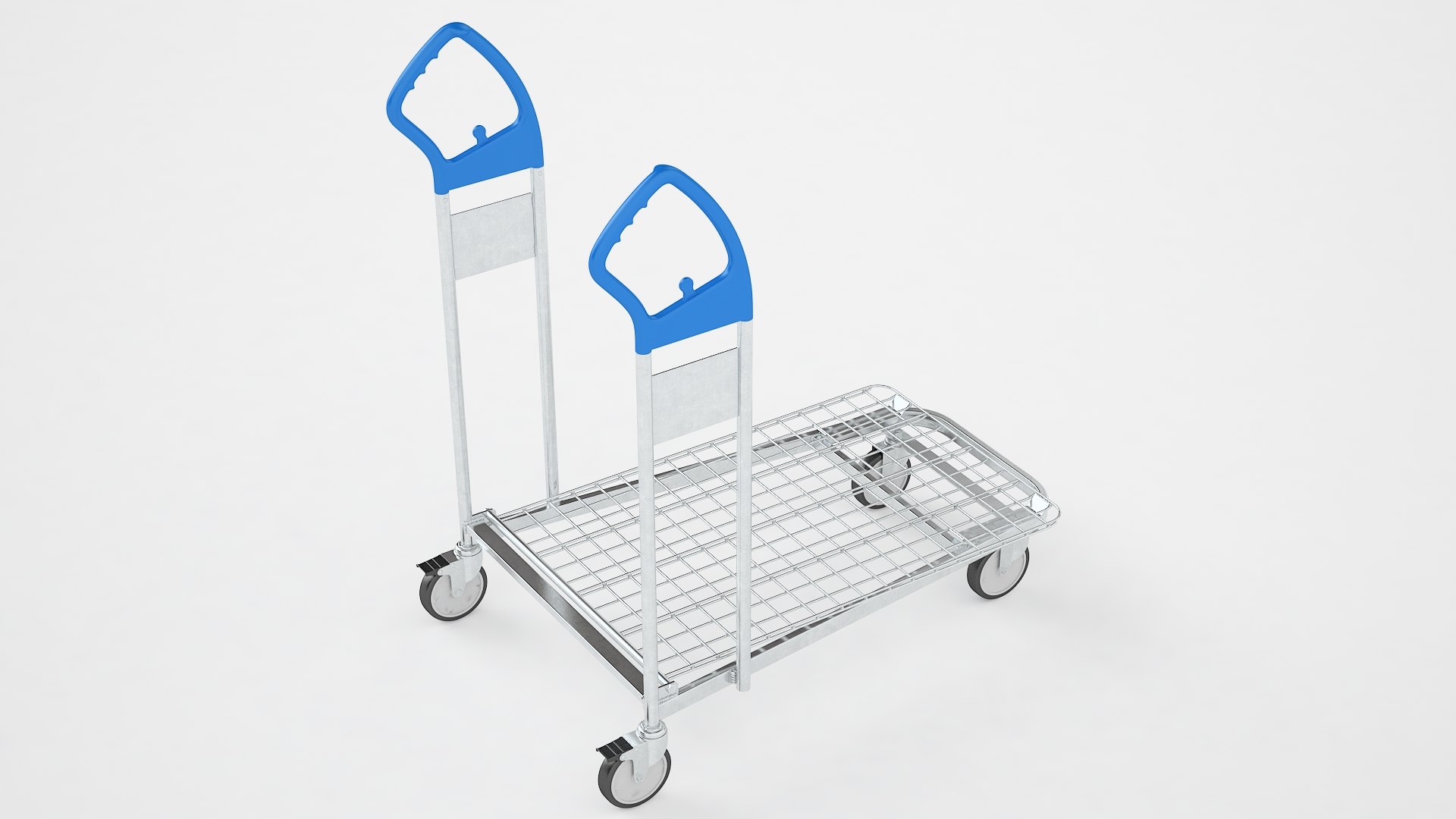 3D Cargo Shopping Trolley 01 - TurboSquid 2064426