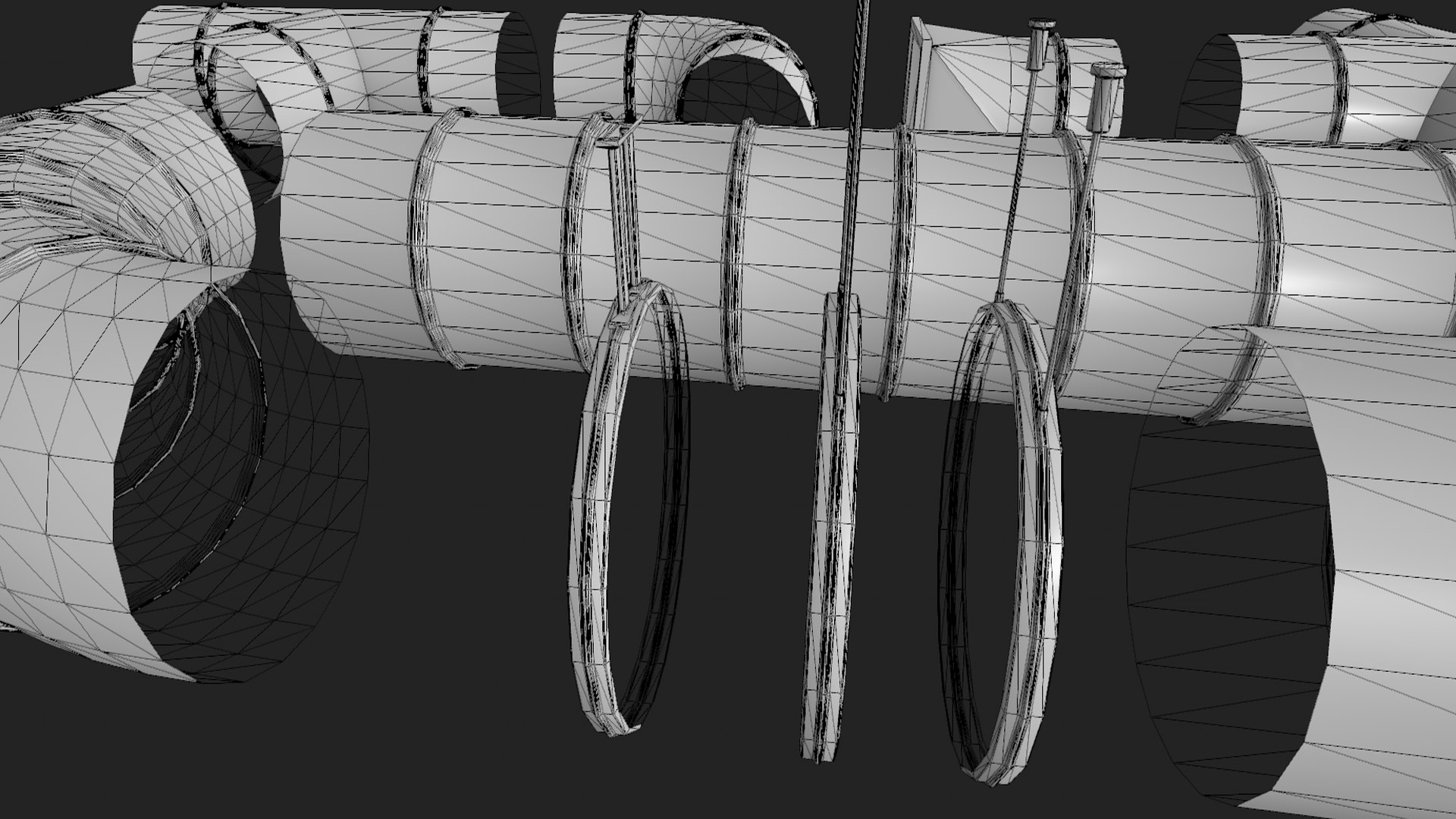 3D Ventilation Modular Kit Pbr - TurboSquid 1227752