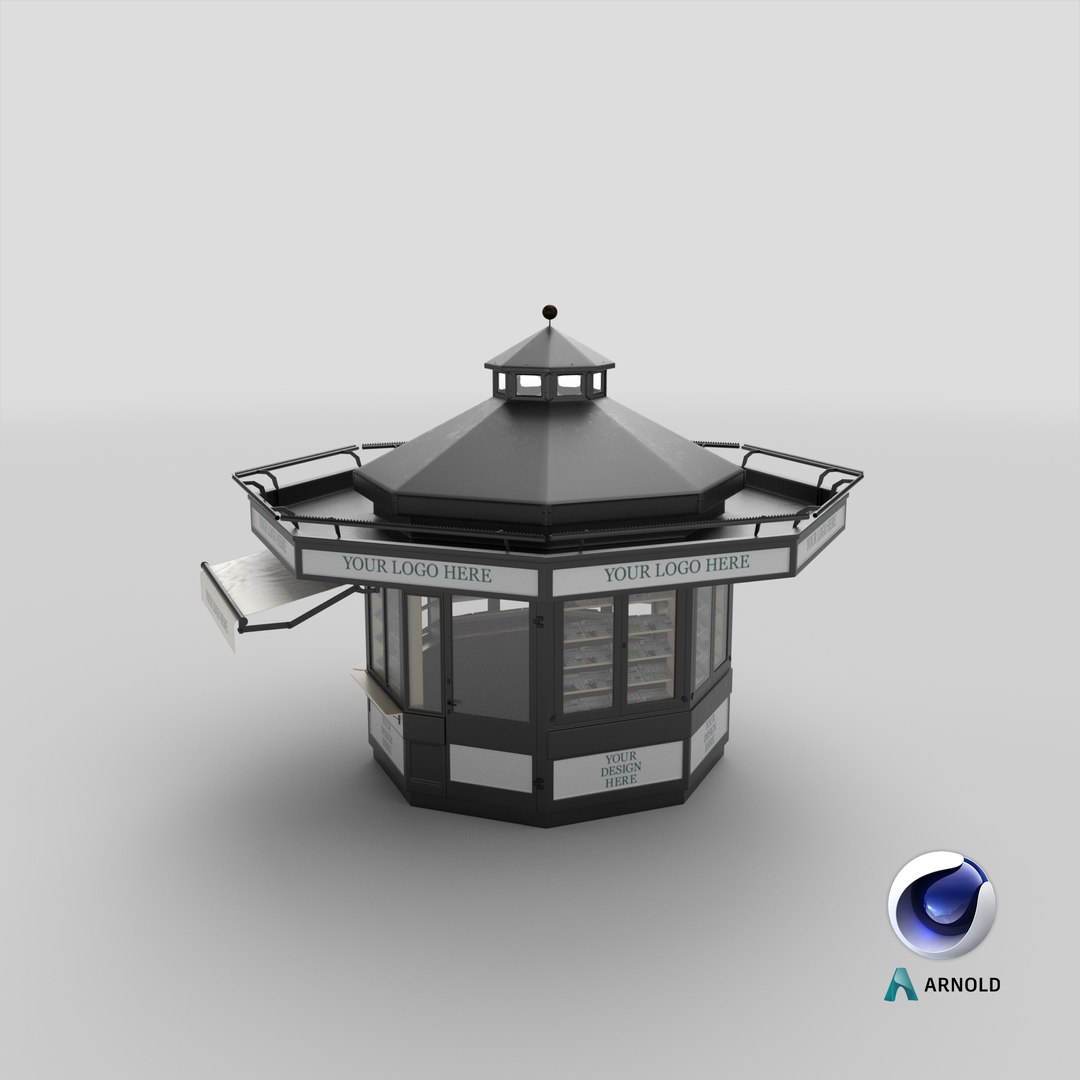 Newspaper Kiosk Black 3D model https://p.turbosquid.com/ts-thumb/SK/3bynak/Ru/stemcell_cinema_4d_arnold_render/png/1687712483/1920x1080/fit_q87/706718e23699a28b86c951a0102236854f2428a1/stemcell_cinema_4d_arnold_render.jpg